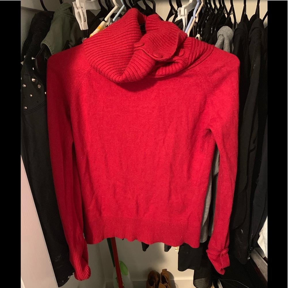 Red Cashmere Sweater